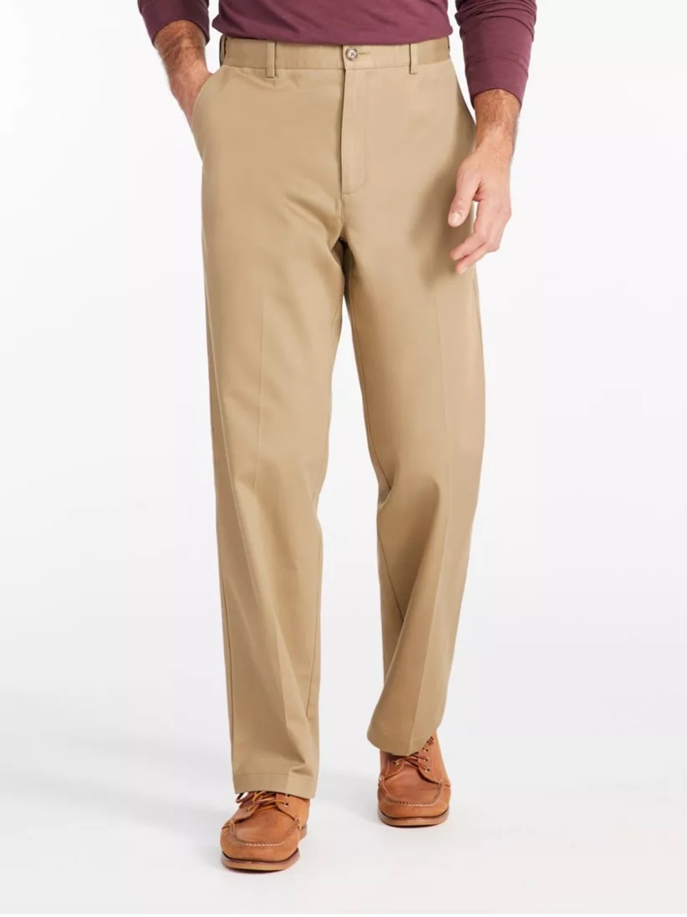 Kenneth Cole Slim-Fit Stretch Twill Dress Pants in Oatmeal